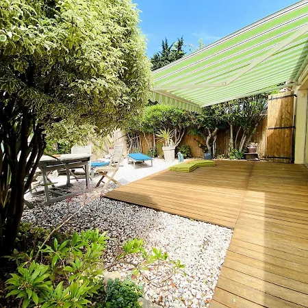 Jolie Petite Au Coeur Des Capellans Piscine بيت للعطل *